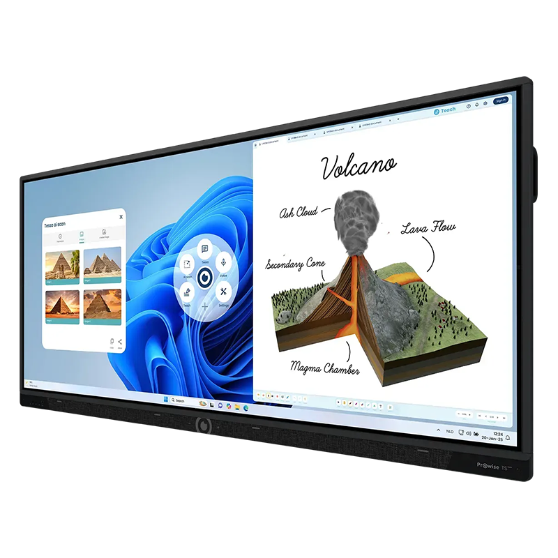 Інтерактивна панель Prowise Max i5 92" (i5-1340P/16/256/W11ProEdu), настінне кріплення